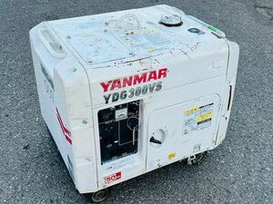 YANMAR ヤンマー 防音型エンジン発電機 ディーゼル発電機 YDG300VS-5E-W 【エンジンのみ確認済み】その他機能未確認