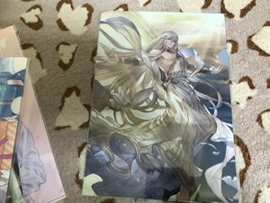 B042クリアファイル　グランブルーファンタジー トレーディング グラブルフェス ヘレル・ベン・サハル