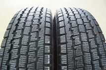 送料無料【中古 SET】145/80R12 80/78N LT ブリジストン スタッドレス W300 21年 LVF 4H100 3.5J+43 軽バン 軽トラ_画像10