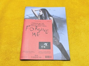 BoA 韓国盤ミニアルバム 3rd Mini Album Forgive Me Hate Ver CD 中古品*ボア SM