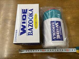 東芝　販売促進品　WIDE BAZOOKA ドリンクホルダー　未使用　倉庫在庫品　昭和レトロ　