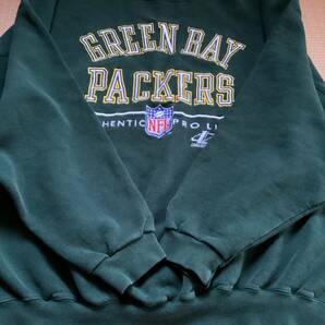  Green Bay Packers  グリーンベイパッカーズ トレーナー ＮFL 古着 グリーン 緑 大きいの画像5
