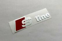 稀少　新着限定物　　貼りやすいアルミ製　　S　LINE　ロゴ　アルミステッカー小　I_画像1