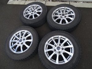 ミニバン 195/65R15 スタッドレス 15X6.0J 5穴 PCD114.3 +43 セレナ ノア ヴォクシー エスクアイア ステップワゴン ストリーム プレマシー