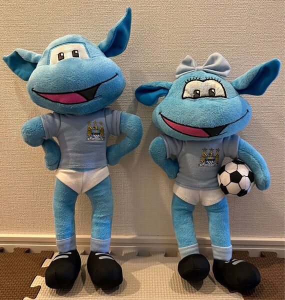 【Manchester City FC】ムーンチェスター&ムーンビームぬいぐるみ