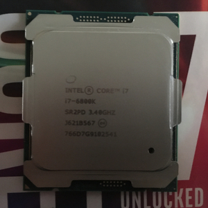 【中古】動作品 Intel CORE i7-6800K