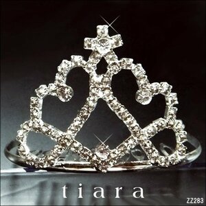  free shipping Mini Tiara [D] hair ornament coming-of-age ceremony wedding presentation hair accessory front .. type /18