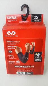 makdabidoMcDavid рука arm рукав гетры для рук компрессионный надеты давление . пот скорость . утомление UV cut спорт баскетбол бейсбол M6566 чёрный XS