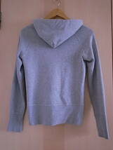 ◆美品『＊DRESSTERIOR＊ドレステリア コットンミニ裏毛パーカー＊gray size 2 』◆ 大人に似合う上品パーカー＊アデュートリステス_画像4