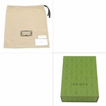 ◆ 本物 新品同様 ◆ GUCCI グッチ 2Wayバッグ ミニトートバッグ ハンドバッグ ショルダーバッグ GGスプリーム 黒 保存袋 箱 人気 696010_画像10