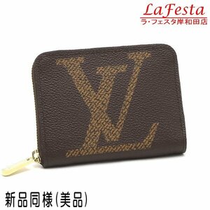 ◆ 本物 新品同様 ◆ LV ルイヴィトン モノグラムジャイアント ジッピーコインパース コインケース カードケース 保存袋 箱 人気 M69354