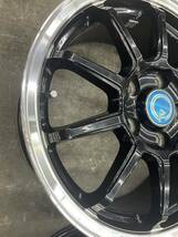 即決◆メーカー不明 16インチ 軽量ホイール 6.5J +48 114.3/5H 4本◆LIGHT WEIGHT WHEEL◆_画像6