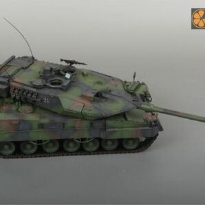 No-518 1/35 ドイツ軍 ドイツ豹2A7 主戦タンク 軍用戦車 プラモデル 完成品の画像1