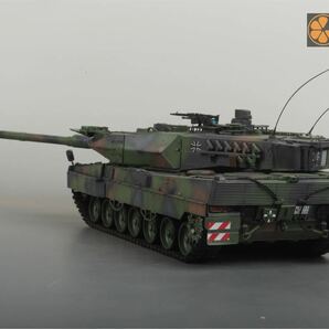 No-518 1/35 ドイツ軍 ドイツ豹2A7 主戦タンク 軍用戦車 プラモデル 完成品の画像7