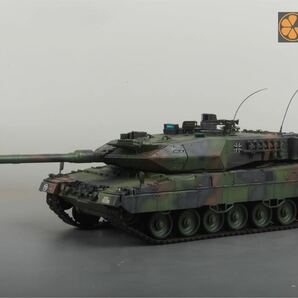 No-518 1/35 ドイツ軍 ドイツ豹2A7 主戦タンク 軍用戦車 プラモデル 完成品の画像5