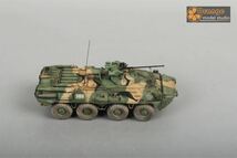 No-524 1/72 ロシア軍 BTR-80A 歩兵戦車 軍用戦車 プラモデル 完成品_画像3