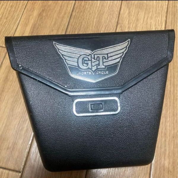 GT gt380 サイドバック サイドカバー 当時物 アーミー USA バック タンクバック 工具入れ レトロ 昭和 デコチャリ