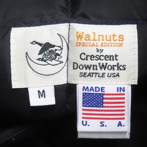 CRESCENT DOWN WORKS クレセントダウンワークス WALNUT別注 ダウンジャケット ダウンシャツの画像7