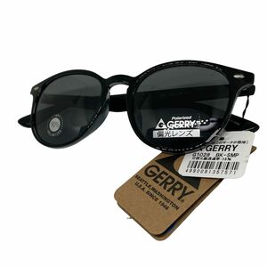 【新品】サングラス GERRY POLARIZED 偏光レンズ G1028 ブラック　グレーボストンドライブ　釣り フィッシング