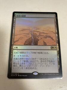 MTG 死者の原野 foil 日本語 1枚