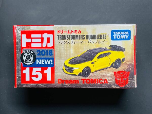 トミカ No.151 トランスフォーマー バンブルビー 新車シール付き!