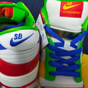 100円〜 国内正規 NIKE SB DUNK LOW OG QS SANDY BODECKER eBay ナイキ ダンク イーベイ サンディ ボデッカー レザー パテント レインボー