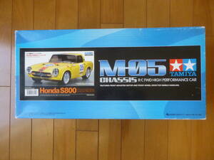 希少・新品・未開封／1/10　ホンダ　S800　レーシング　1台／タミヤ　M-05シャーシ TAMIYA HONDA S800 RACING