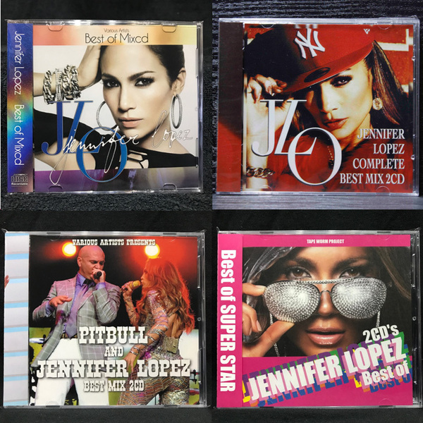 ・【限定1SET】9,720円→3,990円 Jennifer Lopez ジェニファー ロペス Best MixCD 4個SET【164曲収録】新品