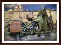 IXO製 1/24 デアゴスティーニ ハーレーダビッドソン プレミアムコレクション ミリタリー 軍用 バイク MODEL WLA 1942 ブリスター開封_画像3