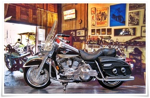 Maisto マイスト 1/18 Harley-Davidson ハーレー FLHR Road King ロードキング バイク 95th Anniversary Model ツーリング 箱付