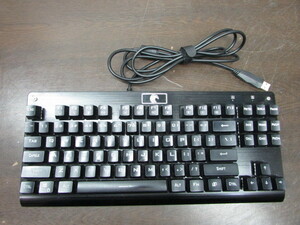 【YKB0377】★E-YOOSO Z-77/8178 Mechanical Keyboard Without Backlight USB接続 汚れあり 動作確認済み★中古