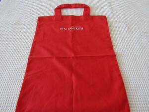  Shu Uemura AM12 Dream cotton bag eko-bag tote bag unused Novelty not for sale non-standard-sized mail. postage 140 jpy 