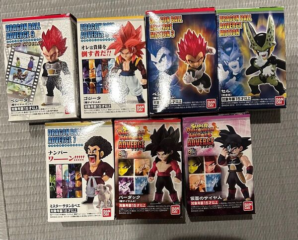 【新品未開封】ドラゴンボール アドバージ セット サタン ゴジータ ドラゴンボールアドバージ