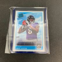 2018 Panini DONRUSS OPTIC RATED ROOKIE LAMAR JACKSON RC RAVENS_画像1