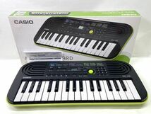 【C607】美品 CASIO キーボード 電子ピアノ カシオ SA-46 ミニキーボード 32鍵盤 SA46 mini 動作確認済み ソングブック付_画像1