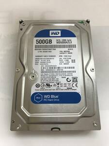 ■ 正常判定｜SATA 3.5インチ 内蔵型 ハードディスク｜Western Digital WD5000AZLX HDD｜500GB フォーマット済み 