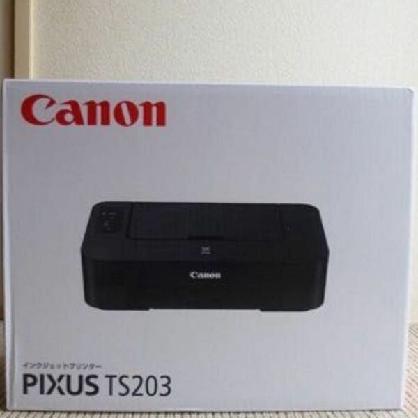 Canon 商品名 ： PIXUS（ピクサス） TS203本体の色 ：ブラック