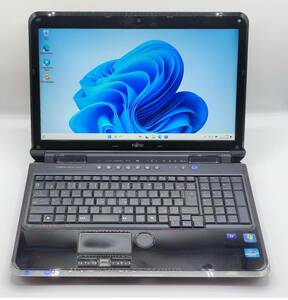 富士通 LIFEBOOK AH77/D★ノートパソコン/Corei 7/Webカメラ/Windows11/メモリ4GB/無線LAN ジャンク