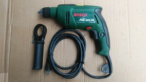 BOSCH・ボッシュPSB600REキーレス振動ドリル動作確認済み 電動工具