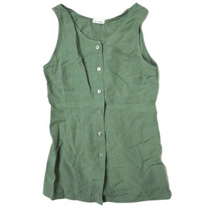 Steven Alan スティーブンアラン TANK TOP BLOUSE タンクトップブラウス 8221-162-0172 S OLIVE ノースリーブ シャツ トップス g14881