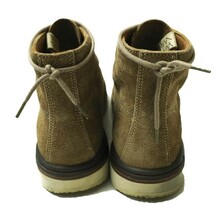 visvim ビズビム VIRGIL BOOTS-FOLK VEGGIE SUEDE バージルブーツ US8(26cm) BROWN ヴィズヴィム スエード レースアップ シューズ g15276_画像4