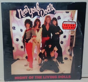 【LP】NEW YORK DOLLS / NIGHT OF THE LIVING DOLLS■US盤/826 094-1 M-1/シュリンク付■ニューヨーク・ドールズ