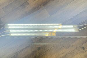 LED ライト 4本 アクアリウム 照明 水槽 間接照明 ディスプレイ NXGS 600DC-R 株式会社セラタ R4502 全て通電確認 リビング ダイニング