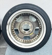 【売り切り】【中古品】【直接引き取り大歓迎】SUPER STAR スーパースター 225×45R18 +32 139.7 GOOD YEAR タイヤ付き アルミホイール_画像5