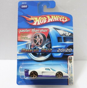 マセラティ MC12/ホワイト/白/ホットウィール/Hotwheels/Maserari MC12/White/FTE/Faster than ever/2005/