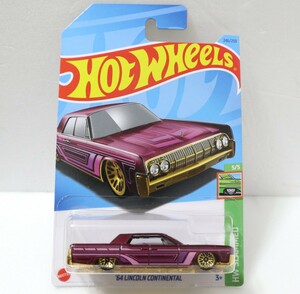'64 リンカーン コンチネンタル/紫/パープル/ホットウィール/1964 Lincoln Continental/Hotwheels/Purple