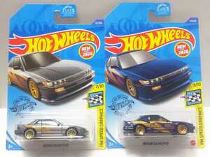 日産 シルビア/S13/グレー/青/ブルー/KW/ホットウィール/NISSAN SILVIA/Gray/Blue/Hotwheels