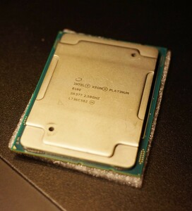 BIOS起動確認済 intel XEON Platinum 8180 28コア 56スレッド ターボブースト最大3.8Ghz CPU LGA3647