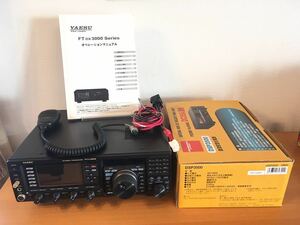 未使用品 YAESU 八重洲 FTDX3000 HF/50MHz帯 100W DSP3500 電源ユニットセット