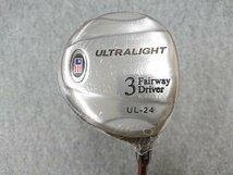 U.S. Kids Golf ジュニア用 【身長:92cm～107cm対応】 ULTRALIGHT UL-24 3W FW カーボンシャフト 未使用品_画像1